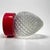 Glass Mid-Century Modern Italian Red Glass Wall Sconces, 1960s, Set of 3 For Sale - Image 7 of 10