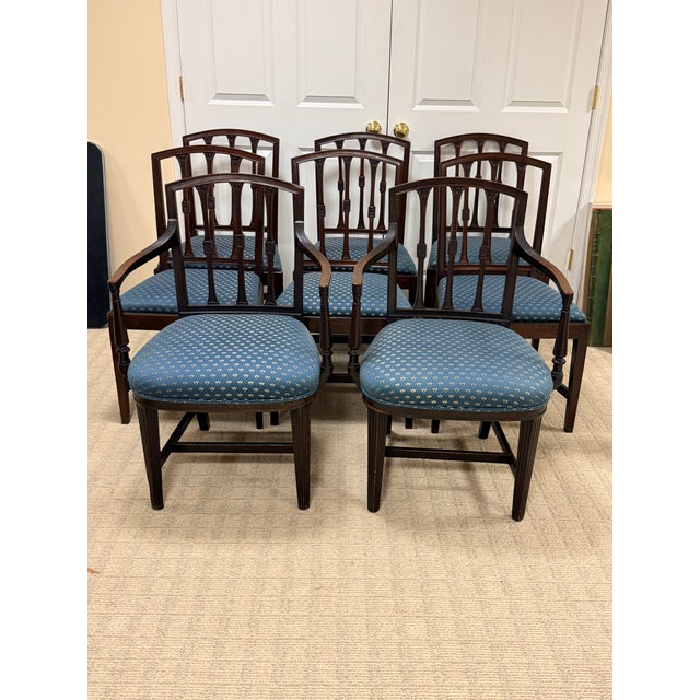 Set of 8 18th Century English Dining Chairs For Sale - Image 18 of 18