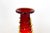 1960's Handblown Spiral Amberina Crackle Glass Decanter For Sale - Image 4 of 11