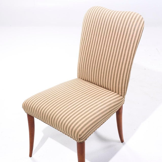 Wood t.h. Robsjohn Gibbings Style Baker Milling Road Dining Chairs - Set of 6 For Sale - Image 7 of 12