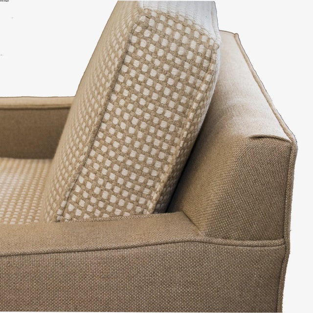 Comfy Club Chair by B. G. Mesberg for Directional Design, Newly Reupholstered For Sale In New York - Image 6 of 8