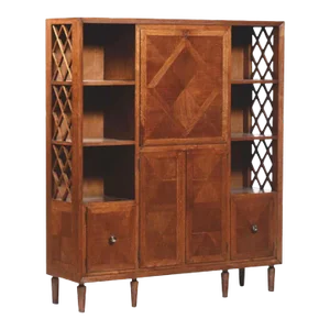 Midcentury Cabinet Arttributed to E. Lanzia, Italy, Circa 1940s