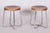 Brown Bauhaus Stools in Chromed Steel, Beech and Plywood, Germany, 1930s, Set of 2 For Sale - Image 8 of 12