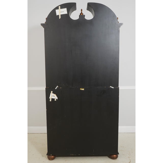 Harden Black Painted Chinoiserie Secretary Desk For Sale - Image 16 of 18