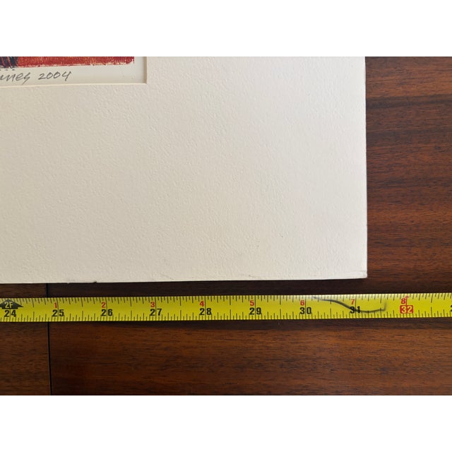 David MacInnes "Studio Tabletops Ii" Artist Proof Color Monotype, Signed & Dated 2004 For Sale - Image 9 of 9