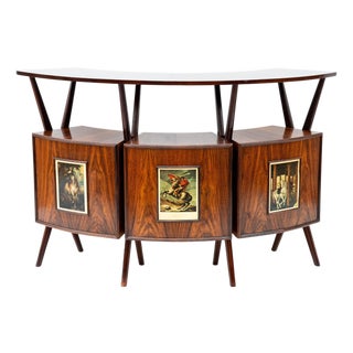 Vintage Mobile Bar, 1950s For Sale