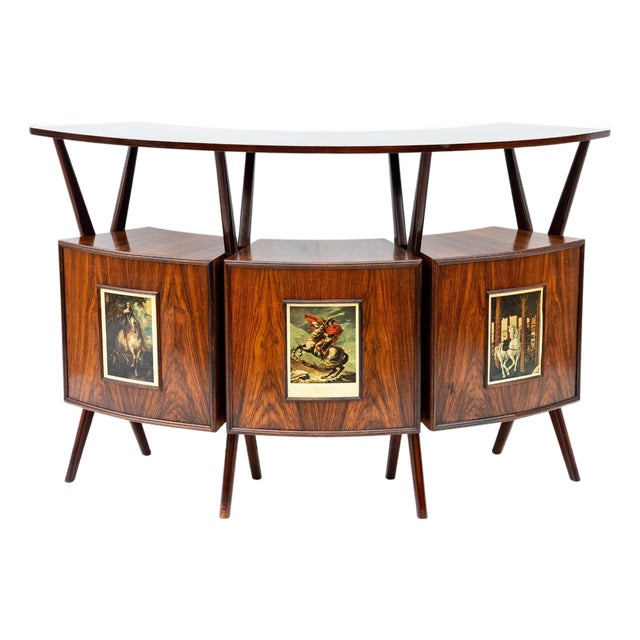 Vintage Mobile Bar, 1950s For Sale