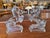 Mid-Century Modern 1970s Le Smith Pressed Glass Horse Bookends For Sale - Image 3 of 14