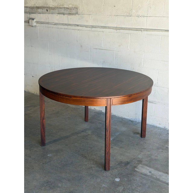 Bertil Fridhagen for Bodafors Extendable Dining Table With Two Leaves Rosewood Swedish Mid-Century Modern 1960s For Sale - Image 10 of 15