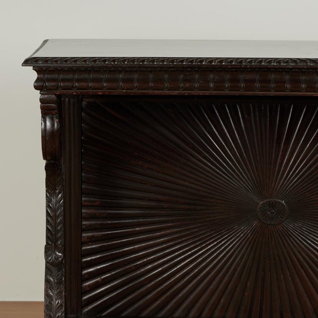 Mid 19th Century Pair of Antique Anglo Indian Rosewood Console Tables For Sale - Image 5 of 18