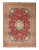 Pasargad Red Persian Fine Tabriz 70 Raj Silk & Wool For Sale - Image 13 of 13