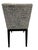 Arhaus Arhaus Jasper Side Chair in Black and White - Showroom Sample For Sale - Image 4 of 7