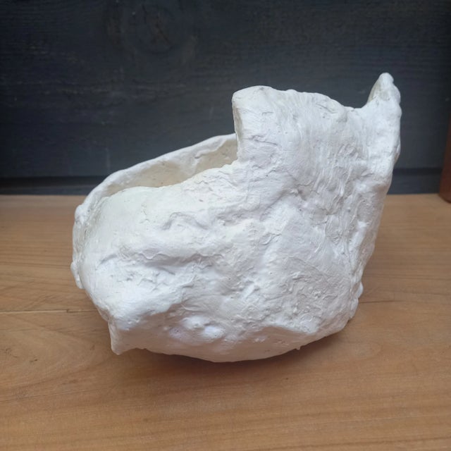 Sculpture Materials Vintage Plaster Abstract Natural Color Palette Sculpture / Giacometti For Sale - Image 7 of 12
