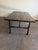 Modern Custom Industrial-Chic Solid Wood & Iron Pipe Coffee Table For Sale - Image 3 of 4