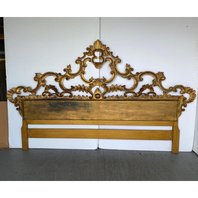 Italian Gilded Headboard Chairish