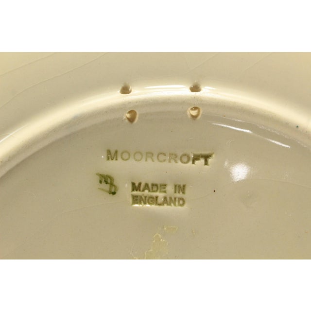 Moorcroft Flambe Pottery Plate With Magnolia Blooms, England 10.5" For Sale - Image 12 of 14