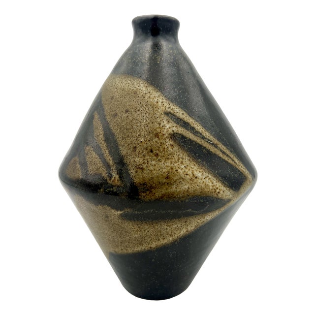Modernist Ceramic Vase, Sweden, 1970s For Sale