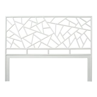 Tiffany Headboard King - White For Sale