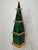 Art Deco Vintage Faux Malachite Enameled Obelisk For Sale - Image 3 of 12