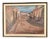 Jean Ragnar, Village Street with Houses, 1960s, Oil Painting on Canvas, Framed For Sale