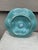 De Sarreguemines French Majolica Oyster Aqua Turquoise Plate Sarreguemines, Circa 1900 For Sale - Image 4 of 4