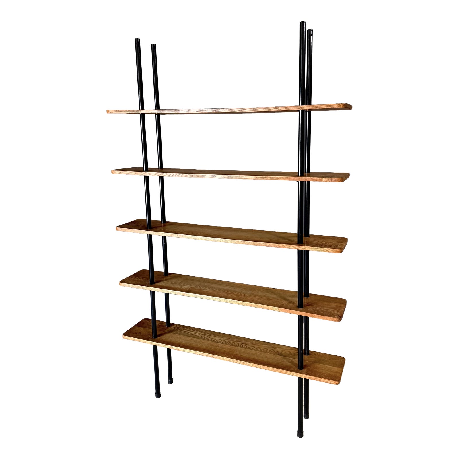 Mid-Century Modern Dutch Stick Shelving Unit by W. Lutjens, Netherlands ...