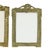 Antique French Polished Brass Photo Frames, 1890s, Set of 2 For Sale - Image 4 of 18