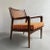 Peter Hvidt 1950s Mid-Century Modern Cane Back Walnut Armchair For Sale - Image 4 of 10
