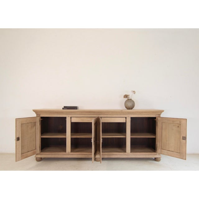 Vintage Oak Sideboard, 1930s For Sale - Image 9 of 18