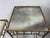 Vintage Faux Bamboo Gilded Metal Nesting Tables For Sale In Philadelphia - Image 6 of 9