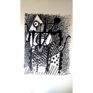 Pablo Picasso (after) Helene Chez Archimede - Wood Engraving 1955 For Sale