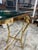Mid-Century Modern Mid-Century Hollywood Regency Brass Horse’s Head Guéridon Side Table With Heavy Glass Top - Manner of Maison Jansen / LaBarge For Sale - Image 3 of 10