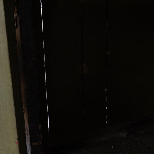 18th Century Painted Hanging Corner Cupboard For Sale - Image 9 of 18