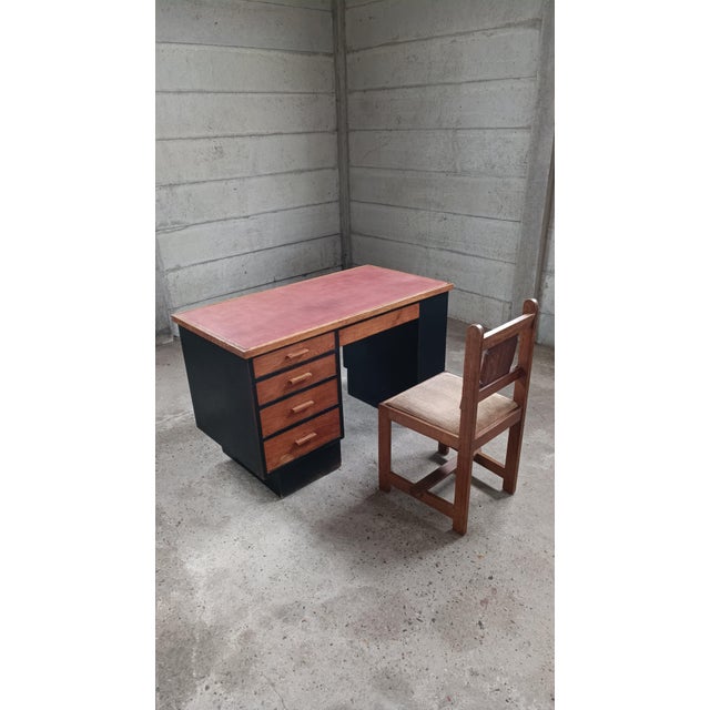 Bauhaus Modern Dutch Desk by J.A. Muntendam For Sale - Image 3 of 16