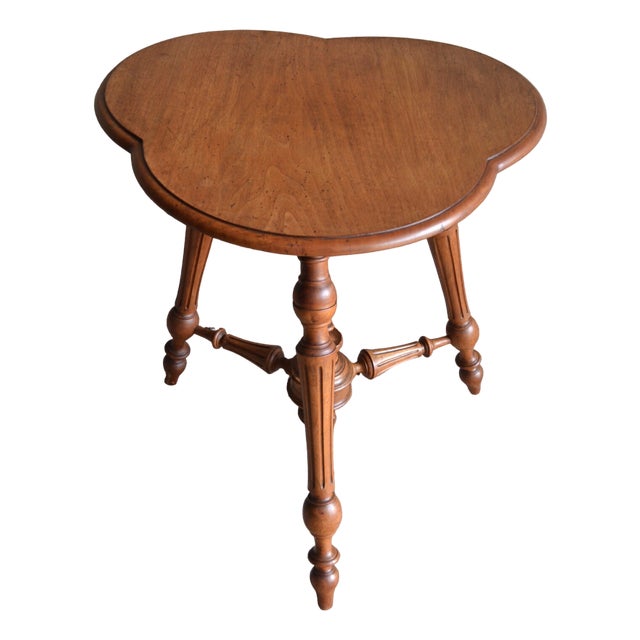 Antique Walnut Side Table For Sale