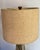 Mid-Century Modern 1970s Mid-Century Modern Studio Pottery Lamp With Shade and Finial For Sale - Image 3 of 10
