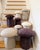 A Trio of Purple Custom Mushroom Footstools For Sale - Image 10 of 17