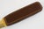 Metal Gucci Brown Leather Desk Letter Opener with Gilded Equestrian Motif, circa 1970 For Sale - Image 7 of 14