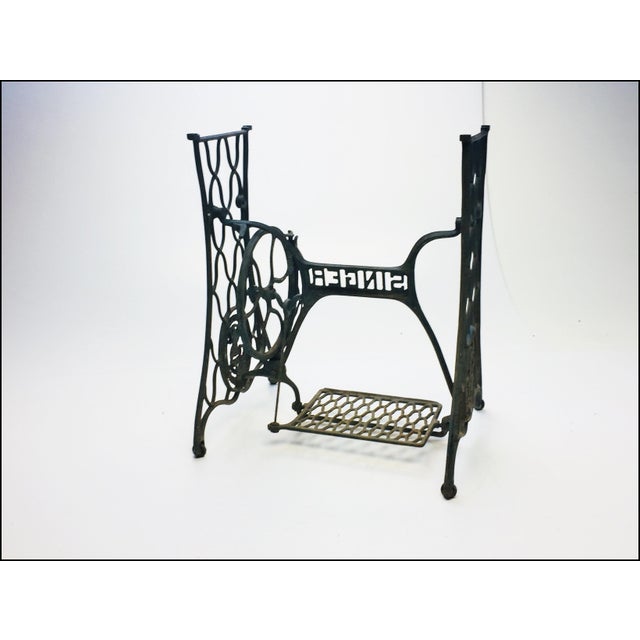 Vintage Industrial Singer Black Iron Treadle Sewing Machine Base Chairish