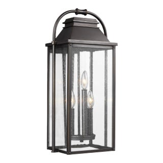 Sean Lavin by Visual Comfort Studio Wellsworth Medium Lantern, Antique Bronze For Sale