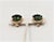Napier Vintage 1950s Signed Napier Faux-Emerald Clip Earrings - 2 Pieces For Sale - Image 4 of 9