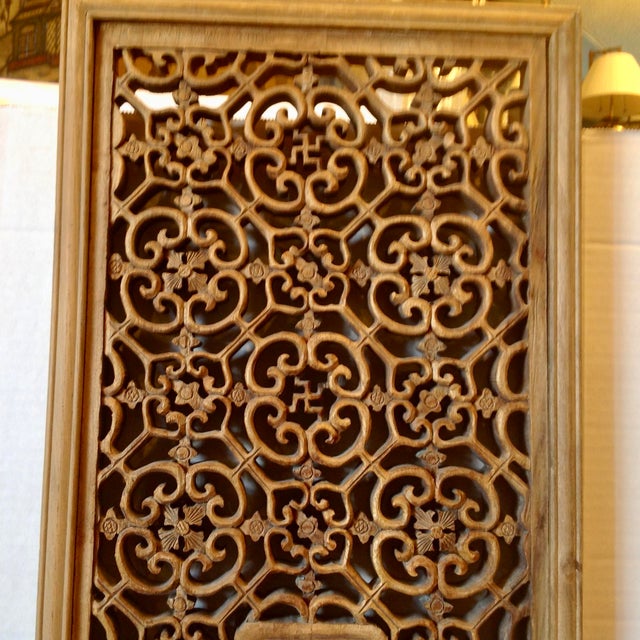 Chinese Carved Wall Panels a Pair Chairish