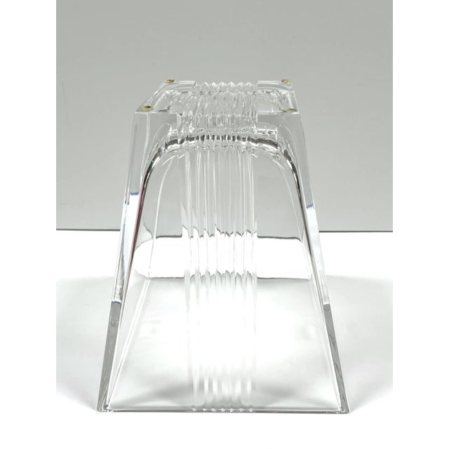 Tiffany & Co. Metropolis Cut Crystal Ice Bucket Wine Champagne Cooler For Sale - Image 9 of 10