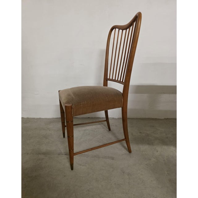 Table and Chairs attributed to Pierluigi Colli for Framar, 1950, Set of 7 For Sale - Image 12 of 13