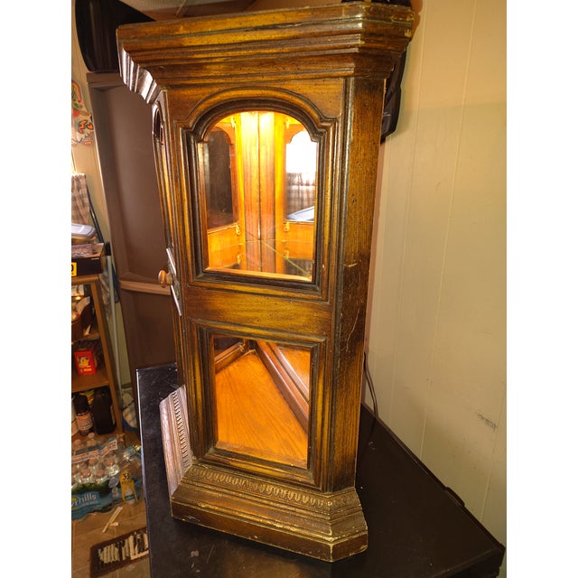 Antique Oak Display Cabinet With Glass Panels by Butler Specialty Company For Sale In Jacksonville, FL - Image 6 of 12