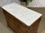 Napoleon III Commode in Walnut, Fir and White Marble, 19th Century For Sale - Image 13 of 18