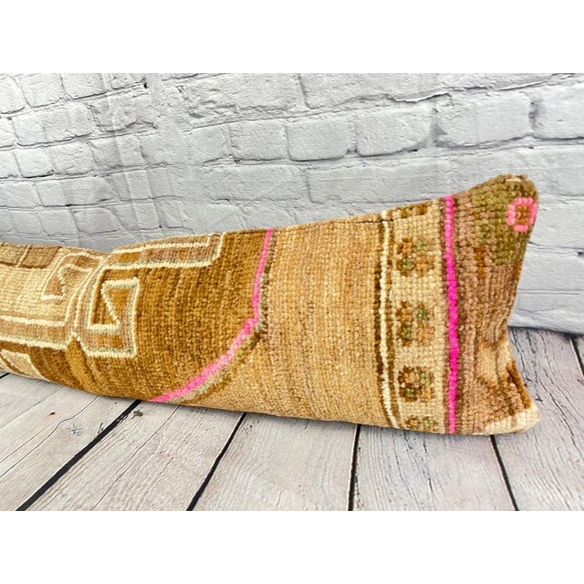 Vintage Pillow Case Turkish Rug Pillow Decorative Rug Pillow Dry cleaning only. PILLOW INSERT IS NOT INCLUDED