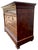 Louis Philippe Commode in Walnut and Burr Walnut with Black Marble Top, 1890s For Sale - Image 9 of 13