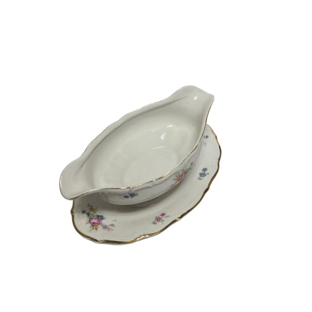Art Deco Gravy Boat from Tielsch / Walbrzych, Poland, 1950s For Sale - Image 3 of 9