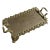 Vintage Victorian Style Brass Vanity Tray With Claw Feet For Sale